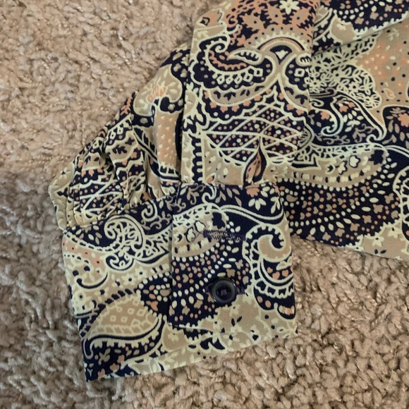 Vintage Country Sophisticates by Pendleton Blouse 14 Petite - Picture 4 of 7